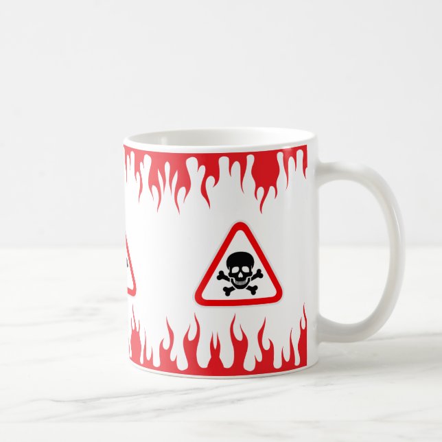 Danger Symbol Coffee Mug (Right)