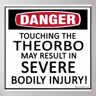 Danger Theorbo Poster