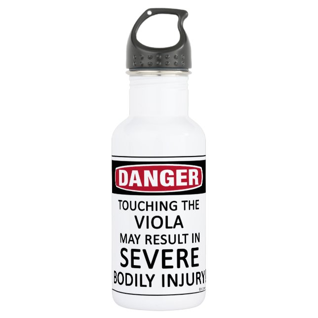 Danger Viola 532 Ml Water Bottle (Front)