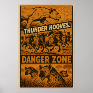 Danger Zone – Thunder Hooves Comic Poster