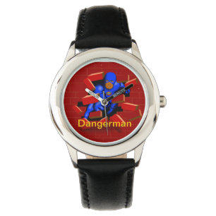 Dangerman Urban Superhero Wall Smash Watch