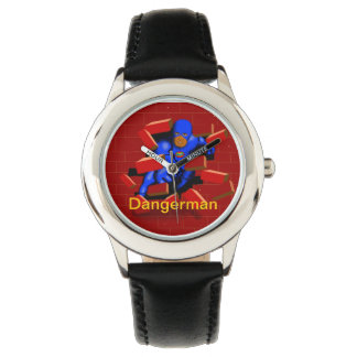 Dangerman Urban Superhero Wall Smash Watch