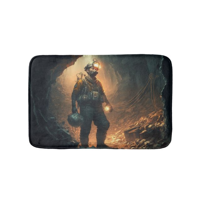Dangerous Mines Bath Mat (Front)