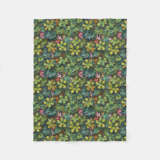 Dangerous Predator in the Tropics Fleece Blanket