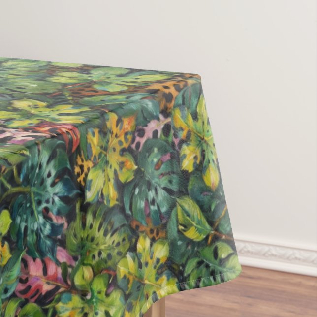 Dangerous Predator in the Tropics Tablecloth (In Situ)