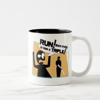 "Dangerous Rifle Toss" Coffee Mug