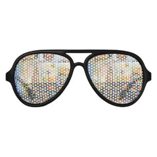 Dangerously Close To Fun Aviator Sunglasses