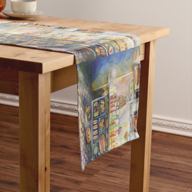 Dangerously Close To Fun Short Table Runner (In Situ)