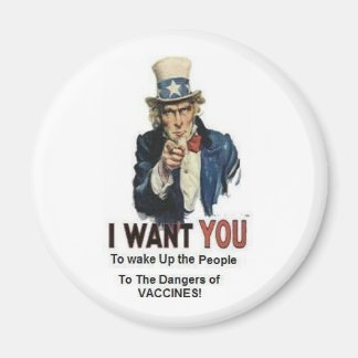 Dangers Of Vaccines Magnet