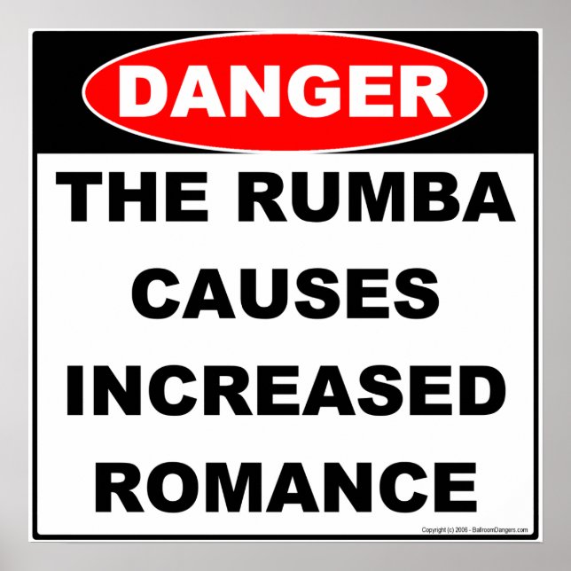 Dangers Rumba Posters (Front)