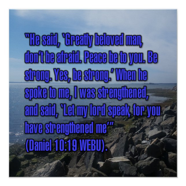 Daniel 10:19 WEBU Poster (Front)