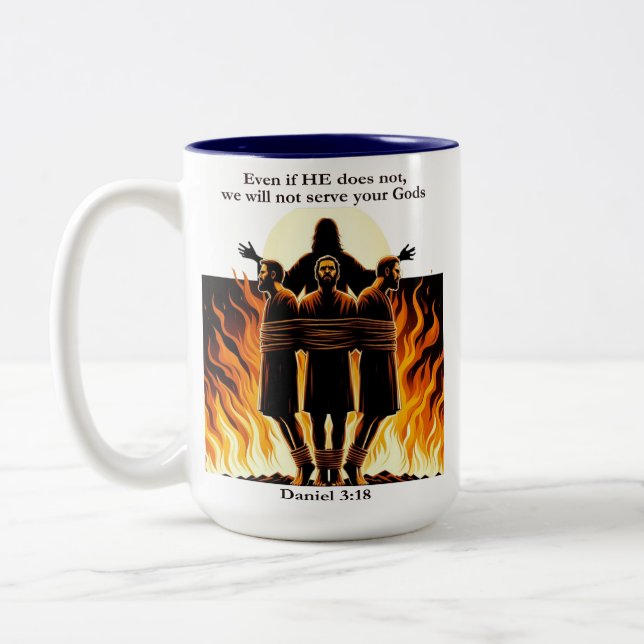 Daniel 3:18 Multi-Colour 11oz Classic Mug  (Left)