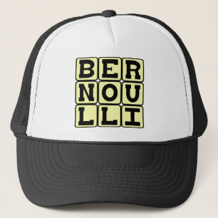 Daniel Bernoulli, of the Bernoulli Principle Trucker Hat