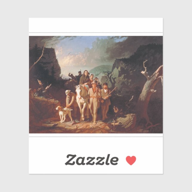 Daniel Boone escorting settlers  (Sheet)