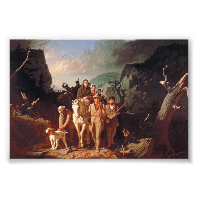 Daniel Boone escorting settlers  Photo Print (Front)
