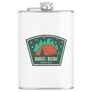 Daniel Boone National Forest Camping Hip Flask