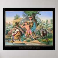 Daniel Boone Protects his Family 1840
