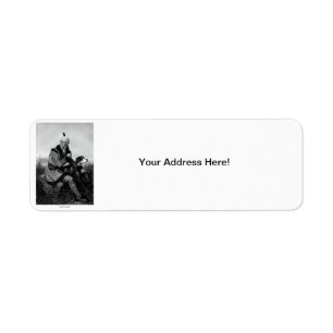 Daniel Boone Return Address Label