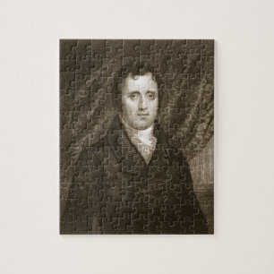 Daniel D. Tompkins (1774-1825) engraved by Thomas Jigsaw Puzzle