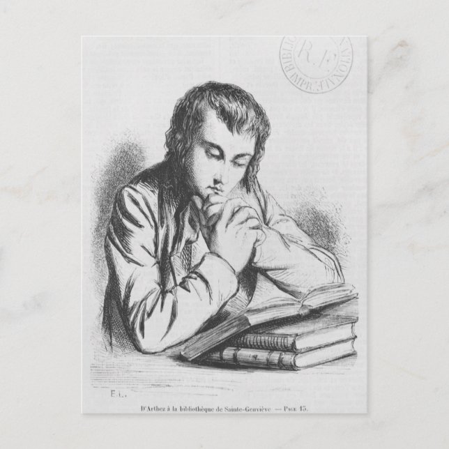 Daniel d'Arthez Postcard (Front)