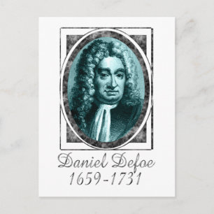 Daniel Defoe Postcard