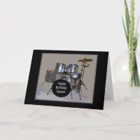 Daniel Happy Birthday Drums