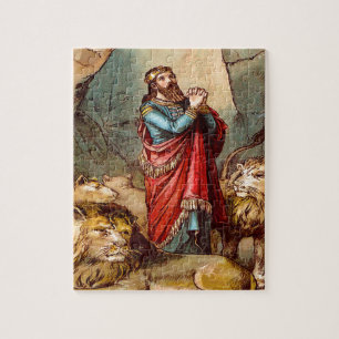 Daniel in the lion`s den Puzzle Design 2
