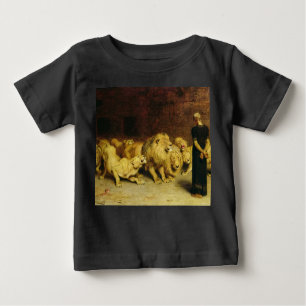 Daniel in the Lions' Den, 1872 by Briton Riviere Baby T-Shirt