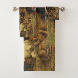 Daniel in the Lions' Den Bath Towel Set