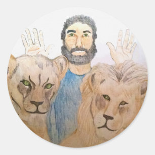 Daniel in the Lions' Den II Stickers