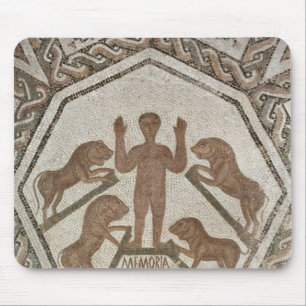 Daniel in the Lions' Den Mouse Pad