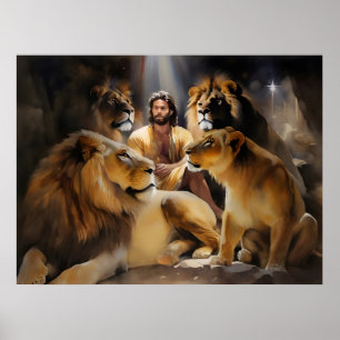 Daniel In The Lions' Den Poster