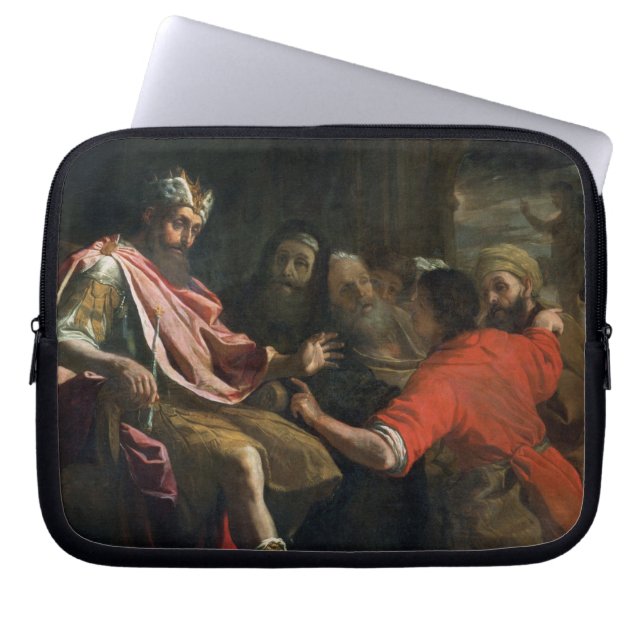 Daniel Interpreting Nebuchadnezzar's First Dream ( Laptop Sleeve (Front)