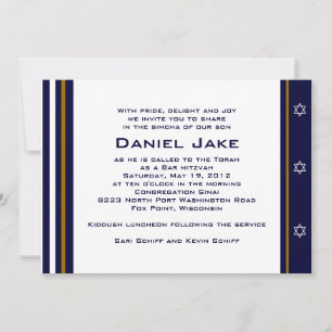 Daniel Jake Custom Invitation