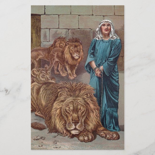 Daniel Lions Den Stationery (Front)