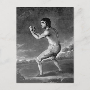 Daniel Mendoza, engraved by Henry Kinsbury, 1789 Postcard