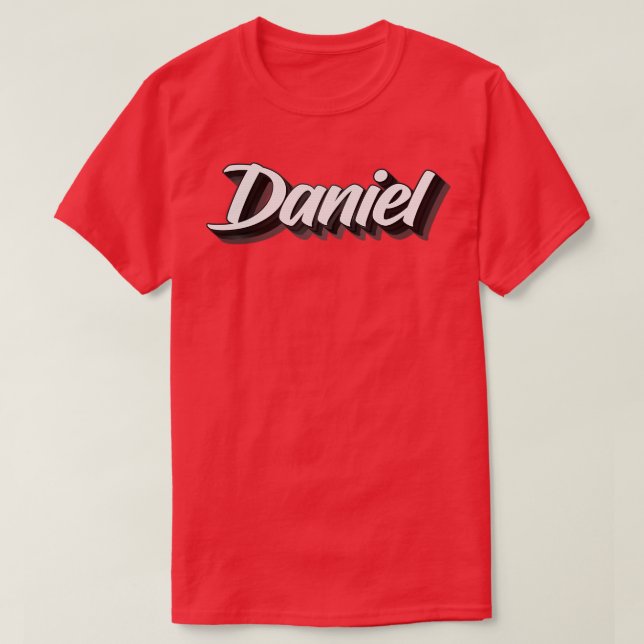Daniel My Name Is Daniel 4 T-Shirt (Design Front)