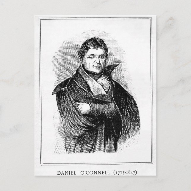 Daniel  OConnell Postcard (Front)