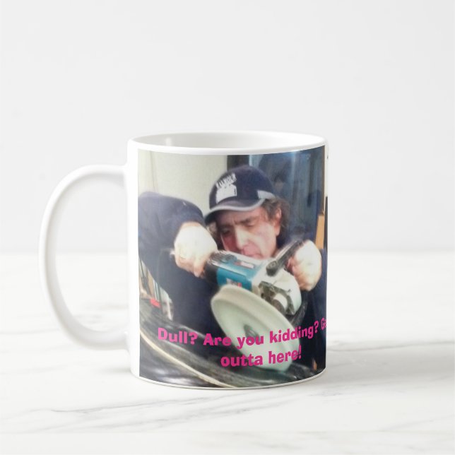 Daniel Shafner 1, Dull? Coffee Mug (Left)