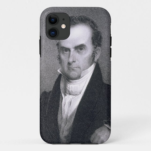 Daniel Webster (1782-1852) (engraving) Case-Mate iPhone Case (Back)