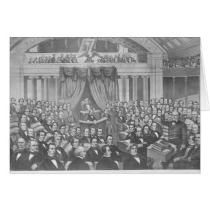 Daniel Webster addressing the United States