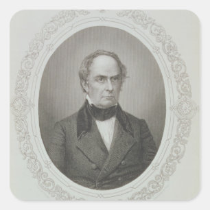 Daniel Webster Square Sticker