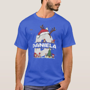 Daniela Christmas Shirt w Daniela Name for funny X