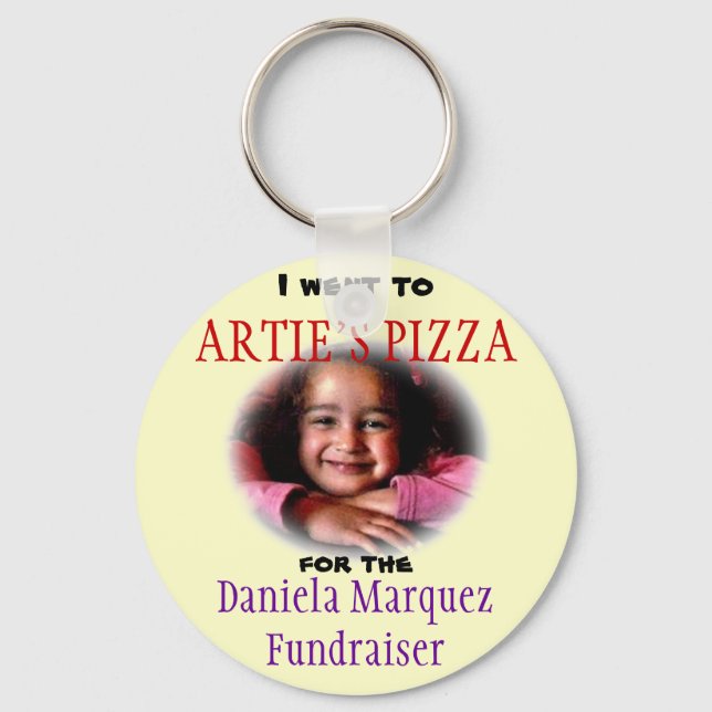 Daniela Fundraiser Key Ring (Front)