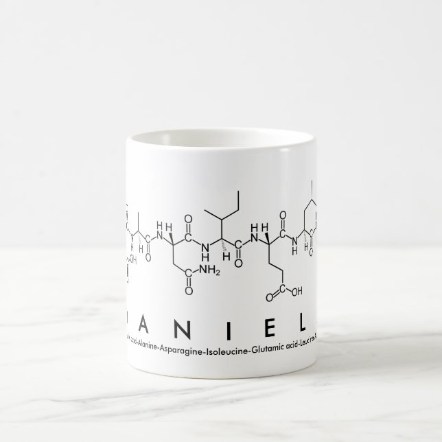 Daniela peptide name mug (Center)