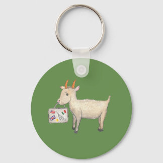 Danielle The Goat Key Ring