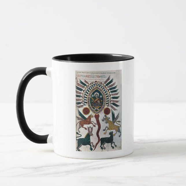 Daniel's vision of Four Beasts and God Mug (Left)