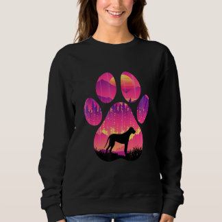 Daniff Paw Mum Dad Dog  Women Men Sweatshirt