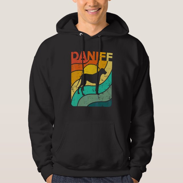 Daniff Vintage Sunset Mum Dad Hoodie (Front)