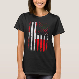 Danish American Flag Denmark America Pride Heritag T-Shirt
